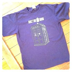 Doctor Who Navy Blue T-shirt Size M